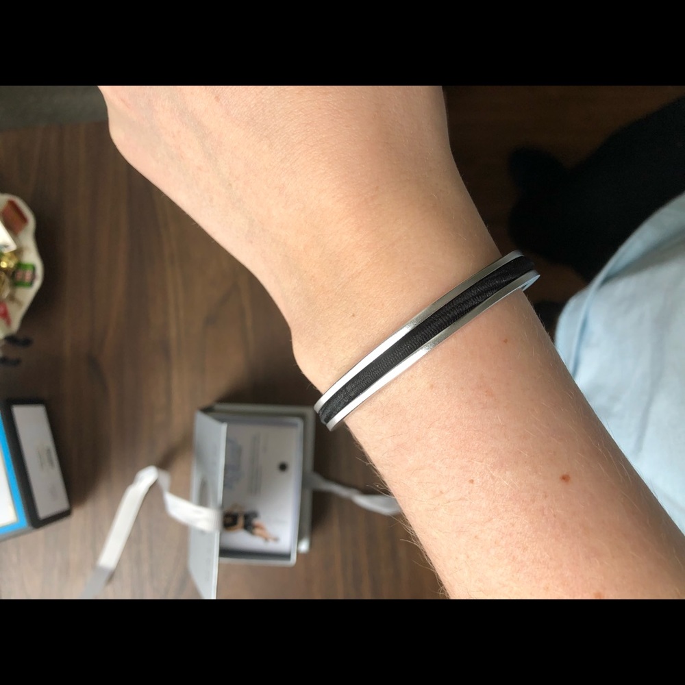 Maria Shireen hairtie bracelet silver